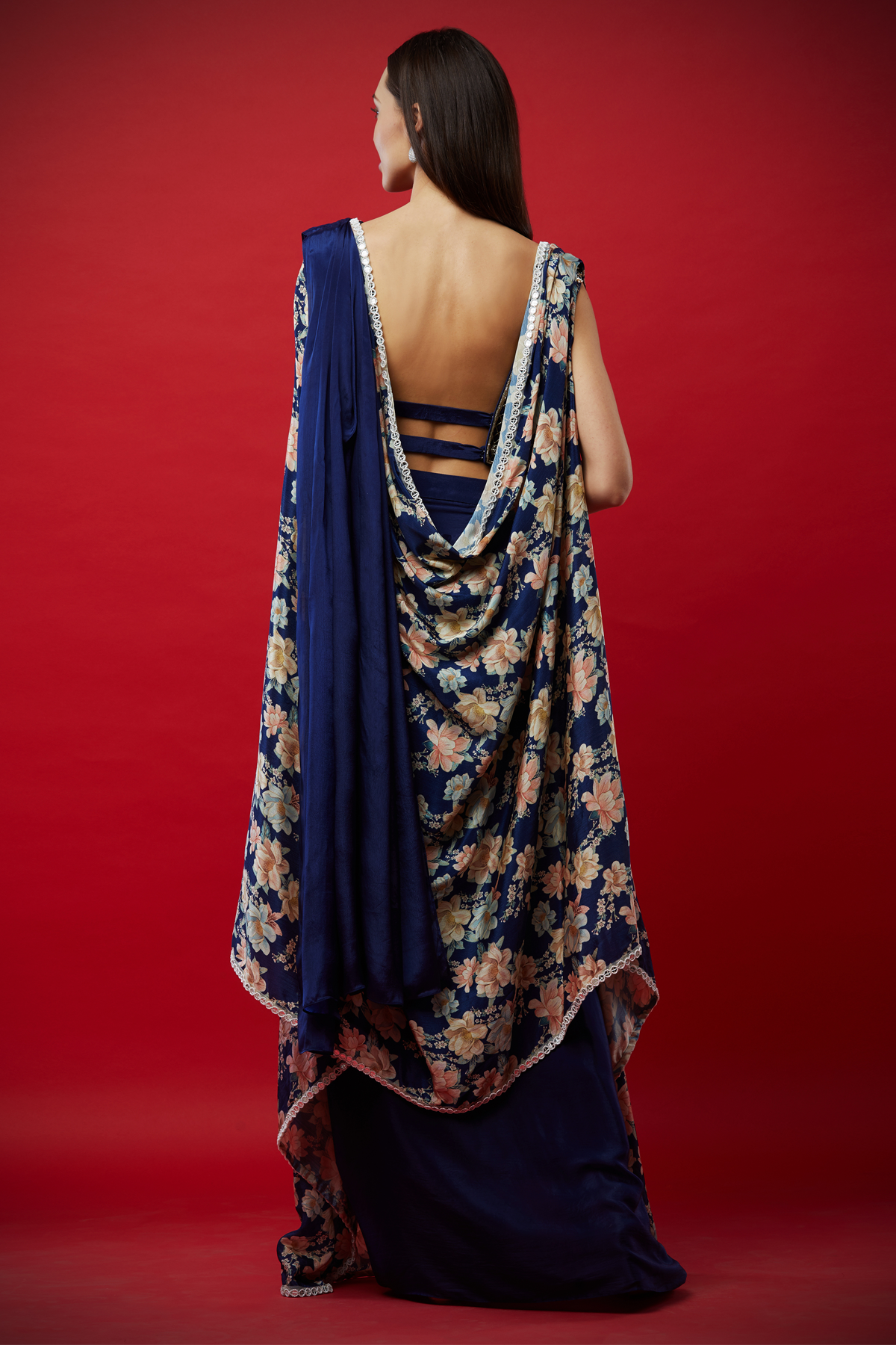 Indigo Cape Sari