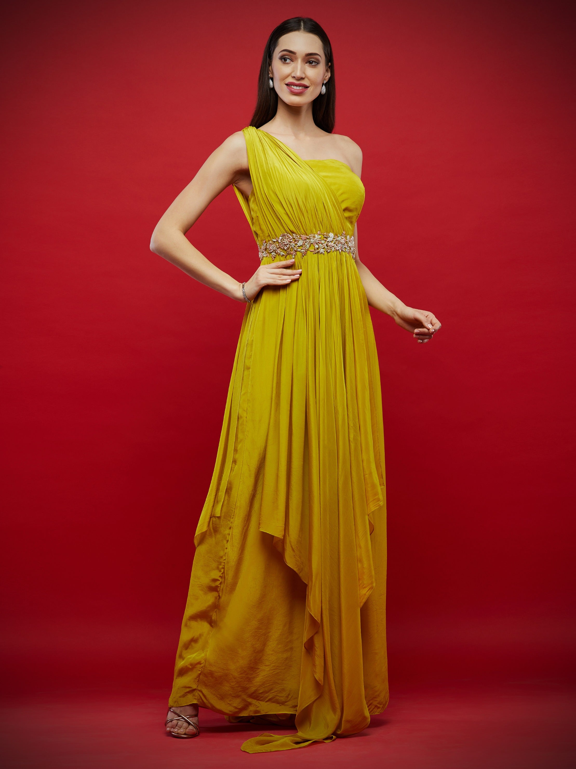 Lemon Yellow Gown