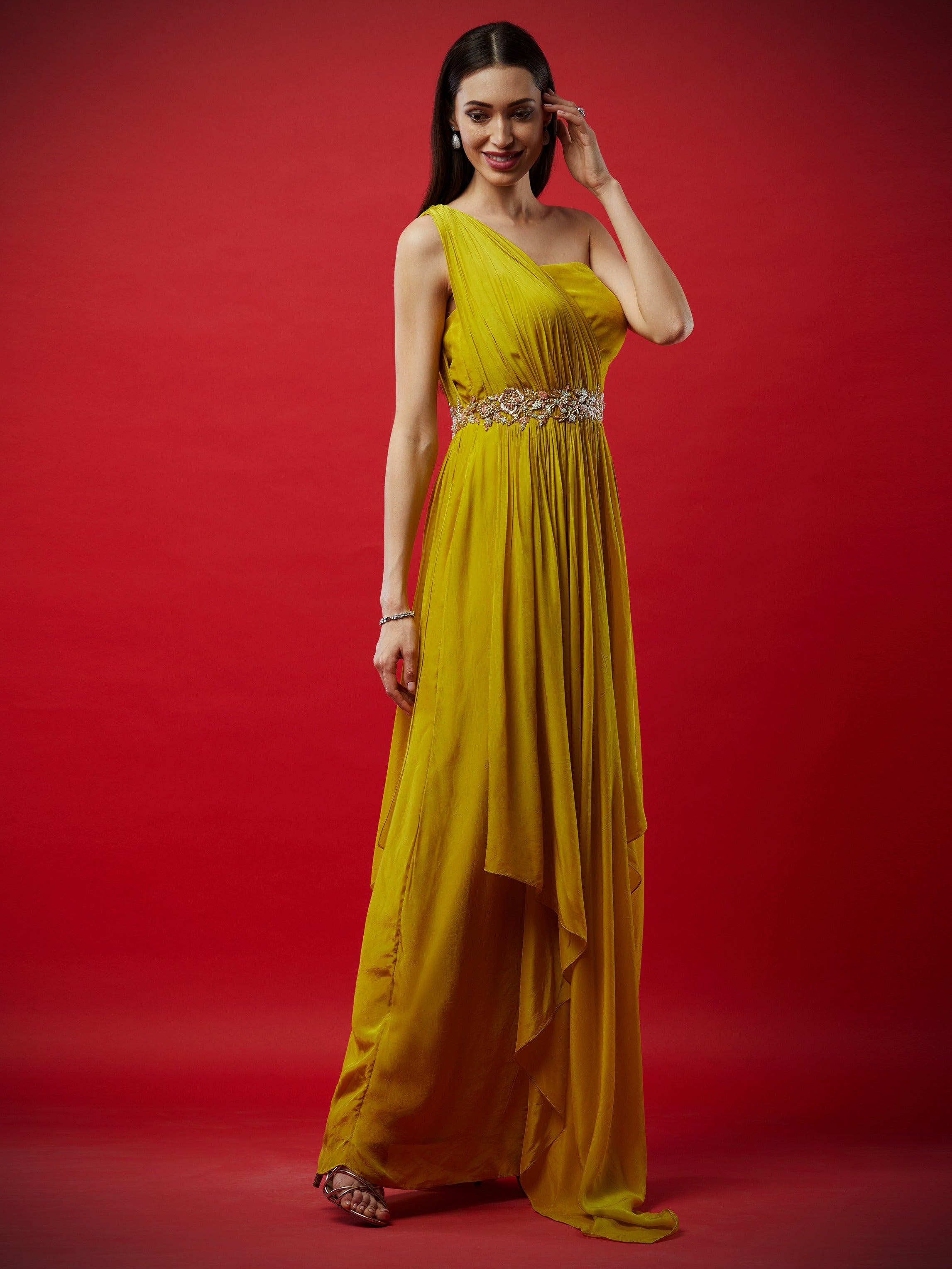 Lemon Yellow Gown