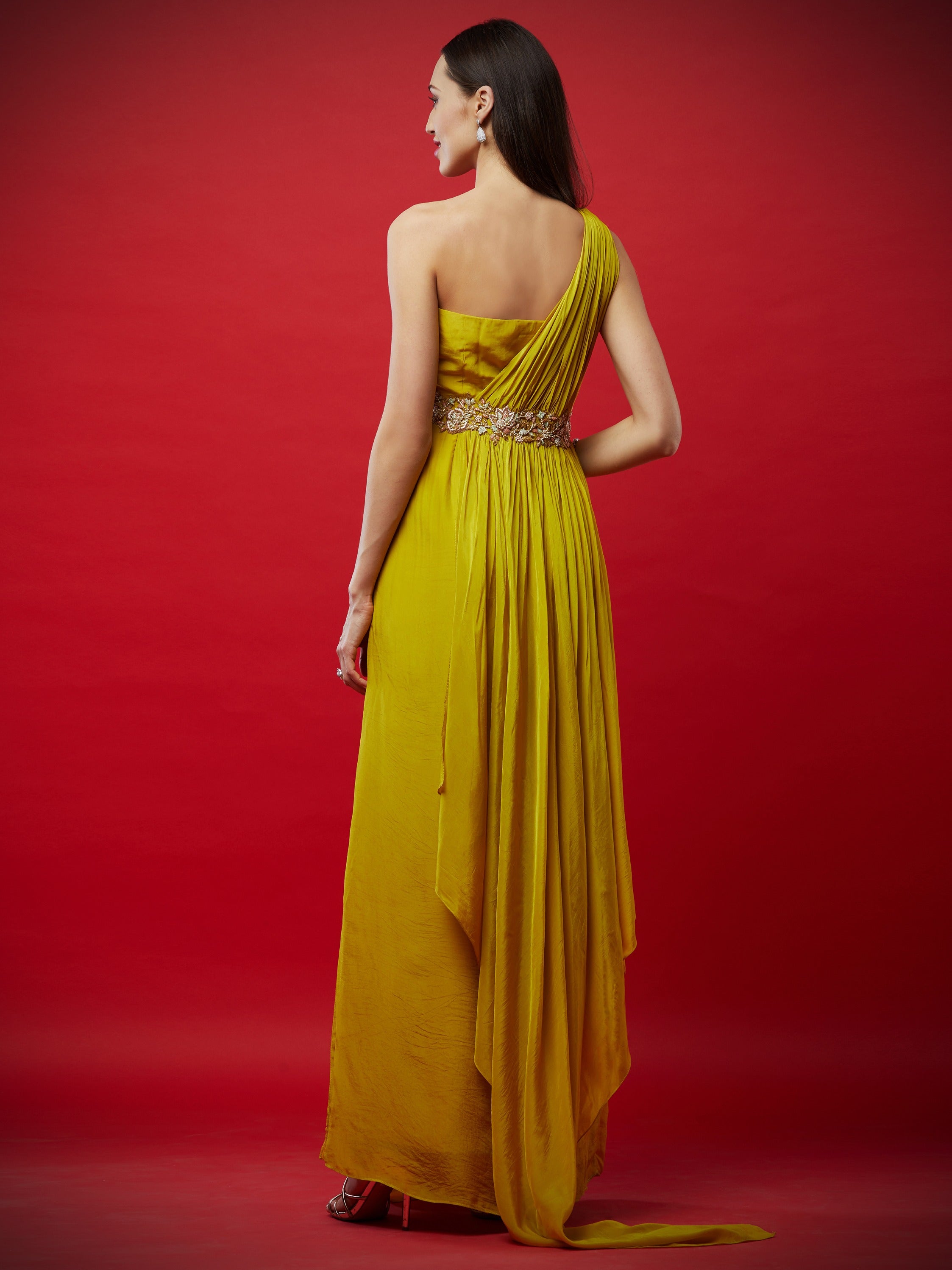 Lemon Yellow Gown