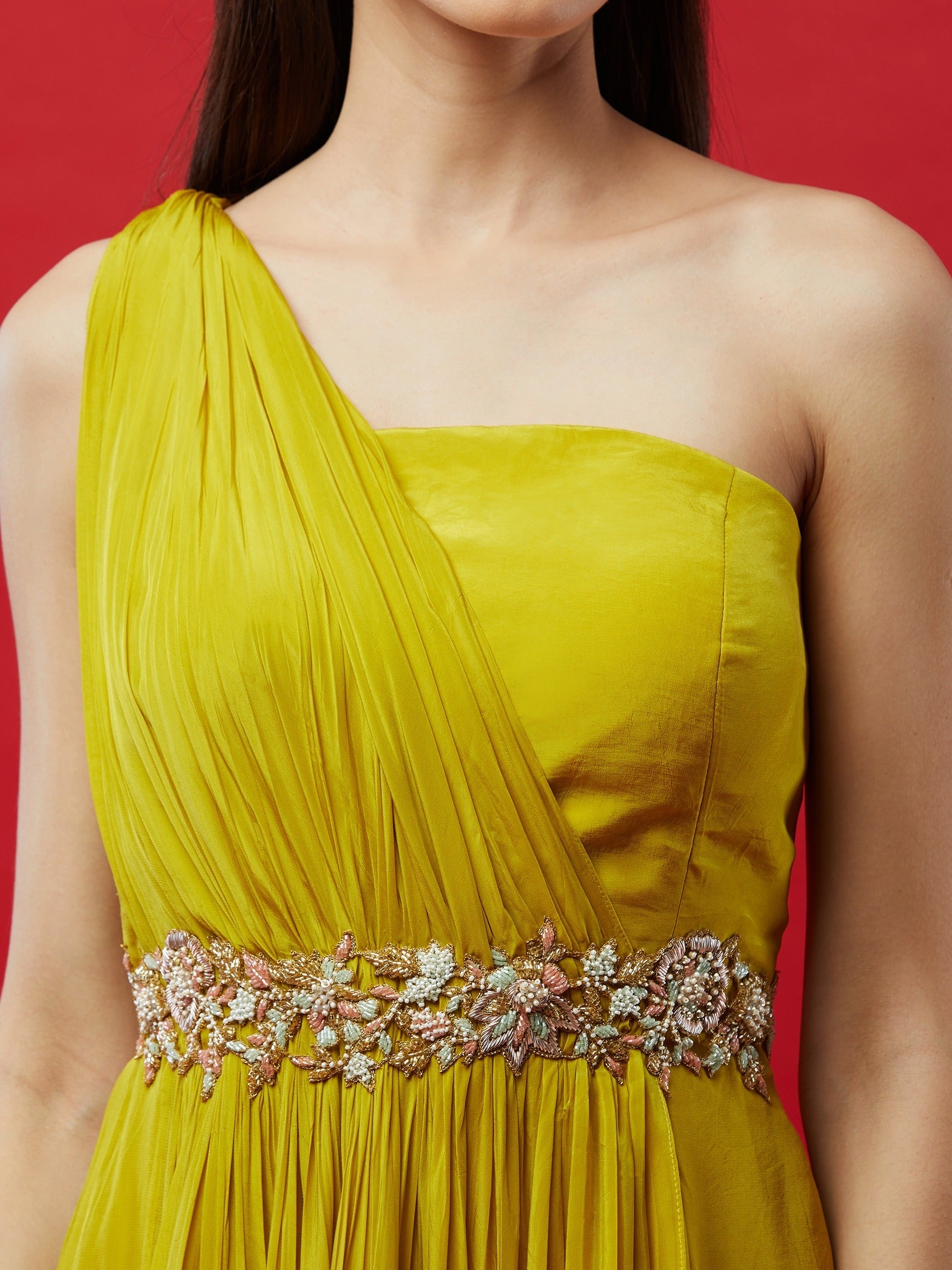 Lemon Yellow Gown