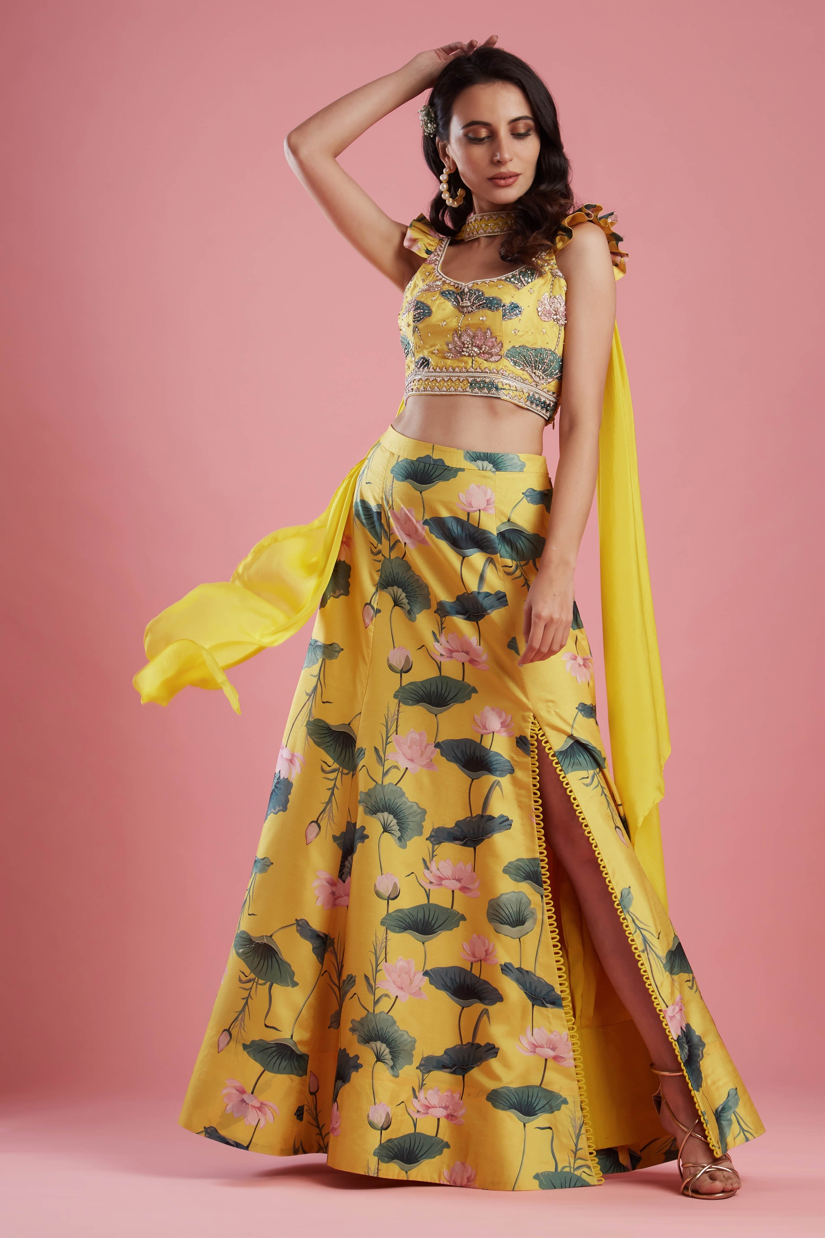 Slit Skirt Lehenga