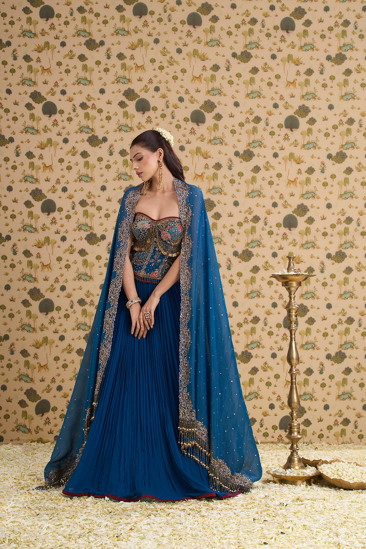SAANJH CORSET LEHENGA