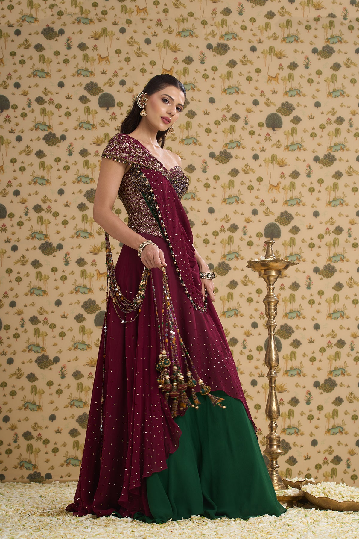 LATIKA CORSET LEHENGA