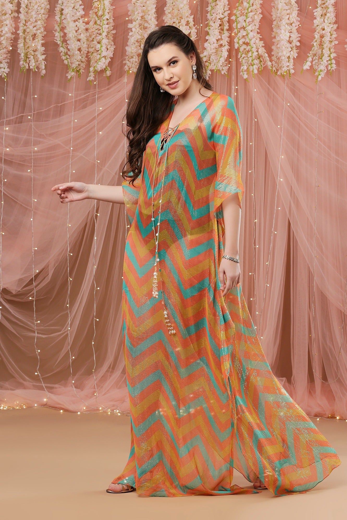 Chevron Kaftan