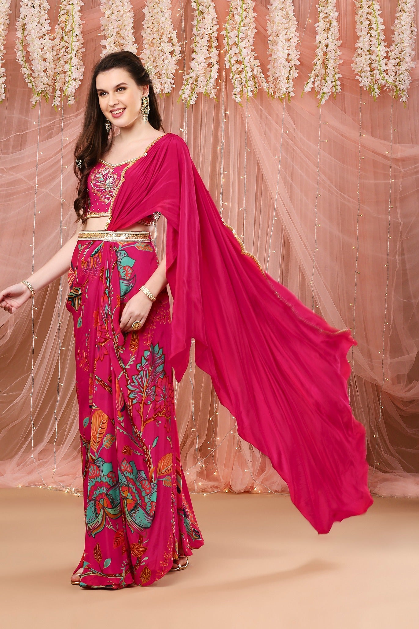 Rani Drape Pallu Set