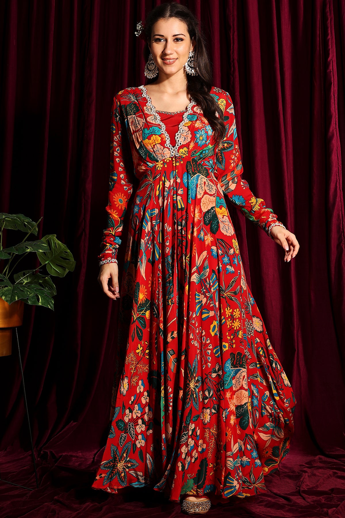 Scallop Anarkali