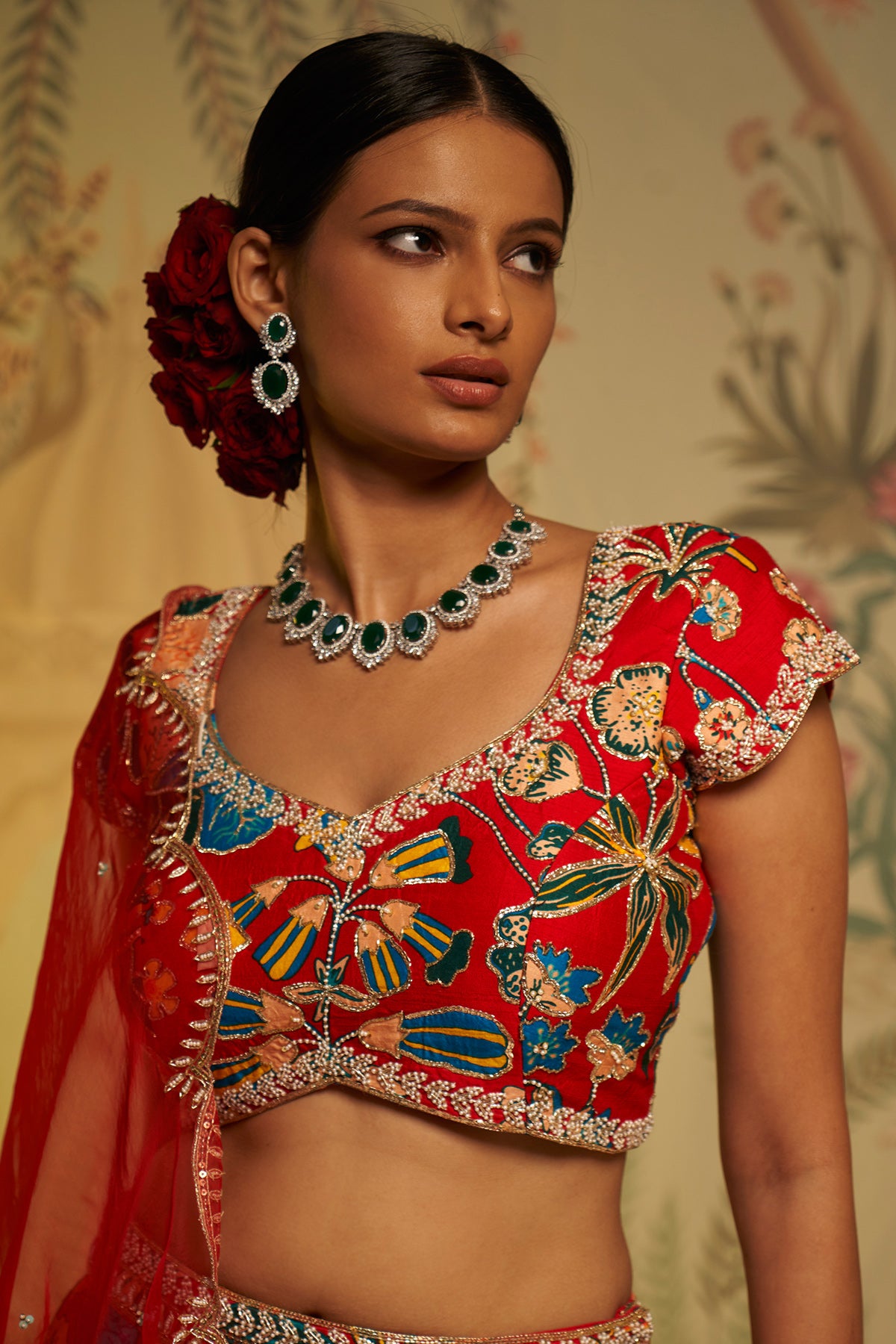 Sitara Raw Silk Lehenga
