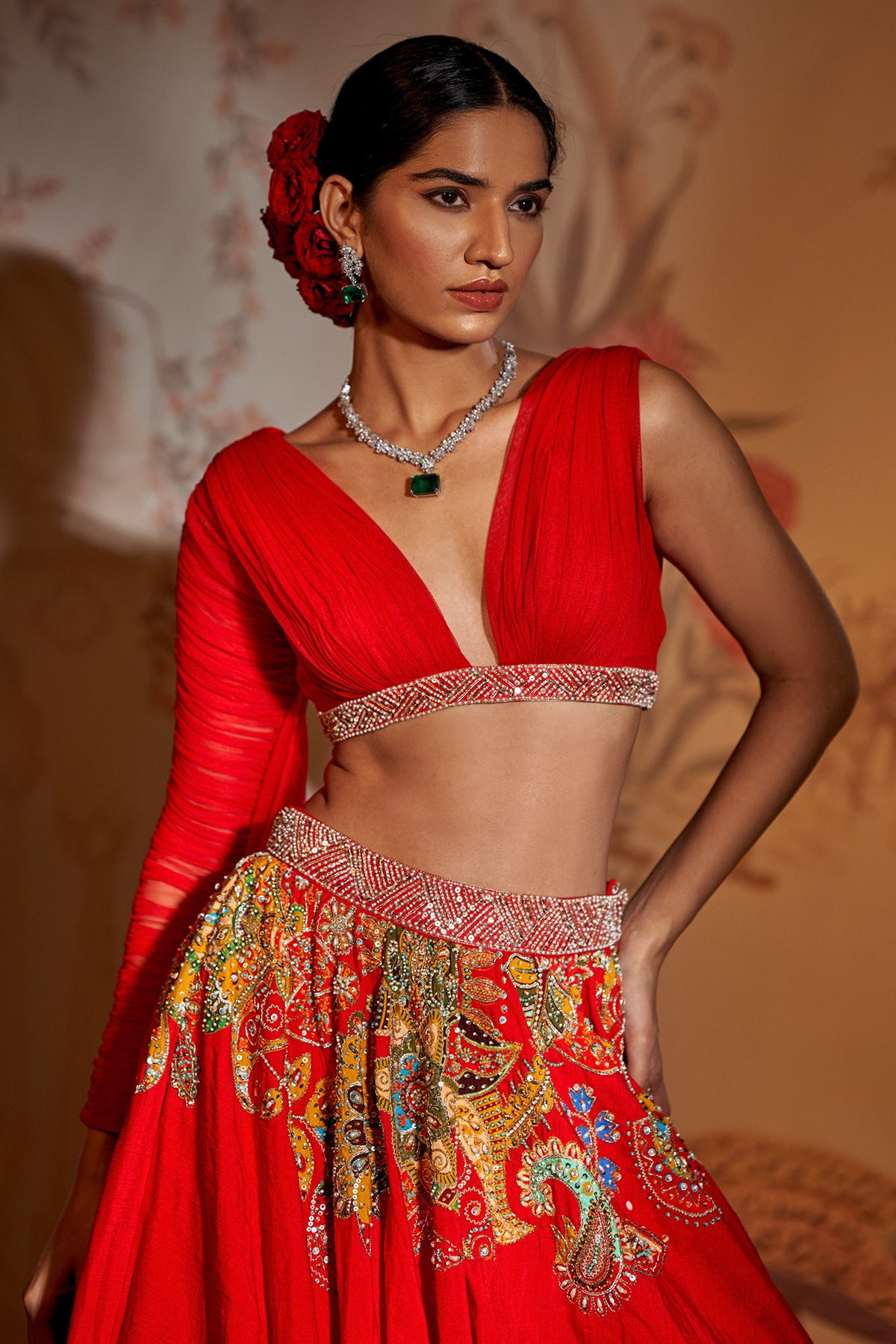 Phulvaari Lehenga