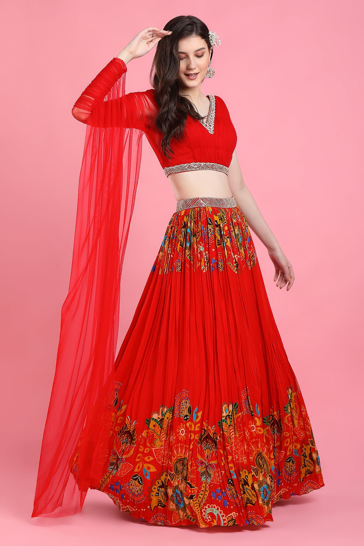 Phulvaari Lehenga