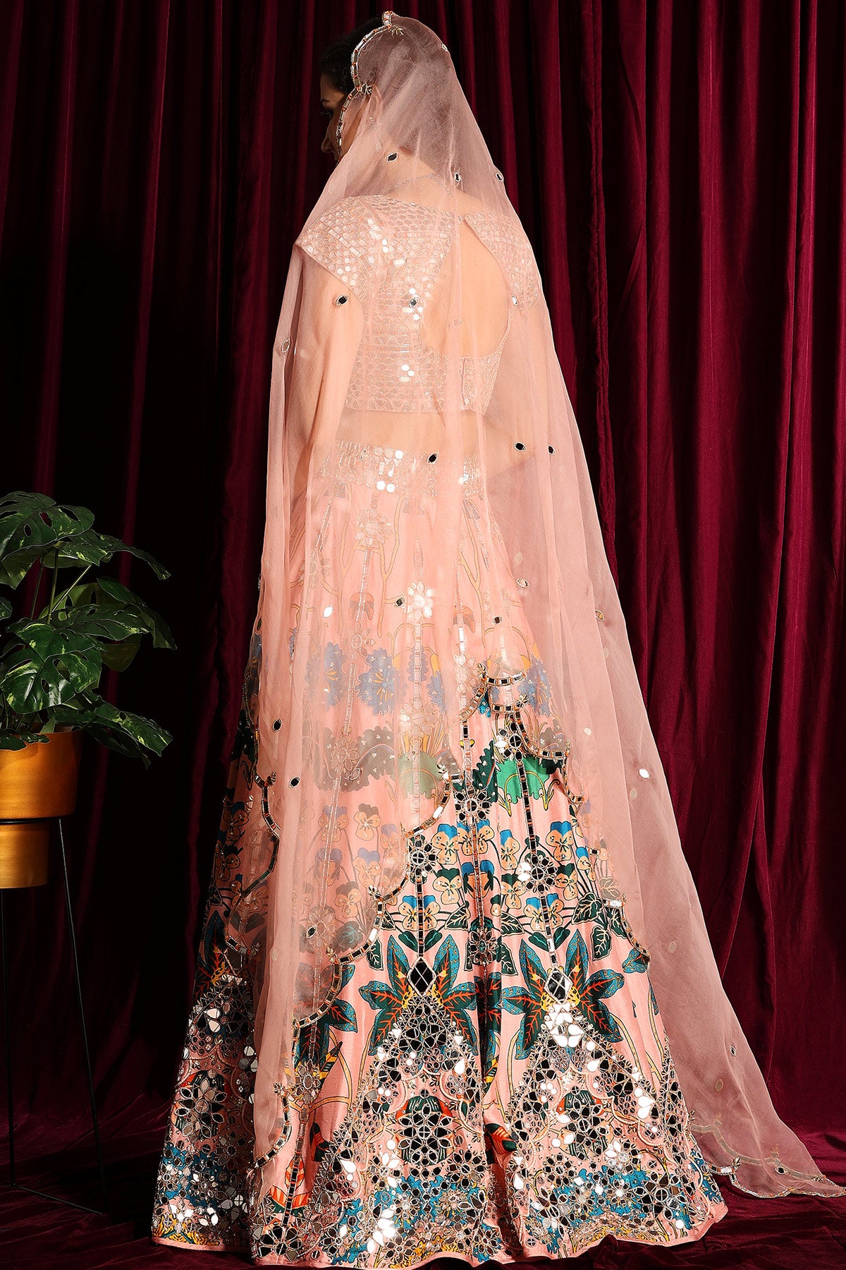 Sitara Heavy Lehenga with Mirror Blouse