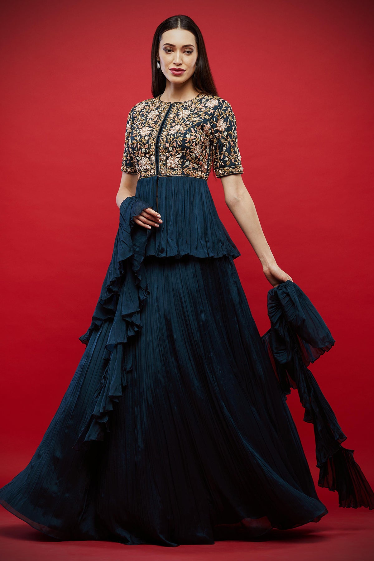 Peplum Lehenga