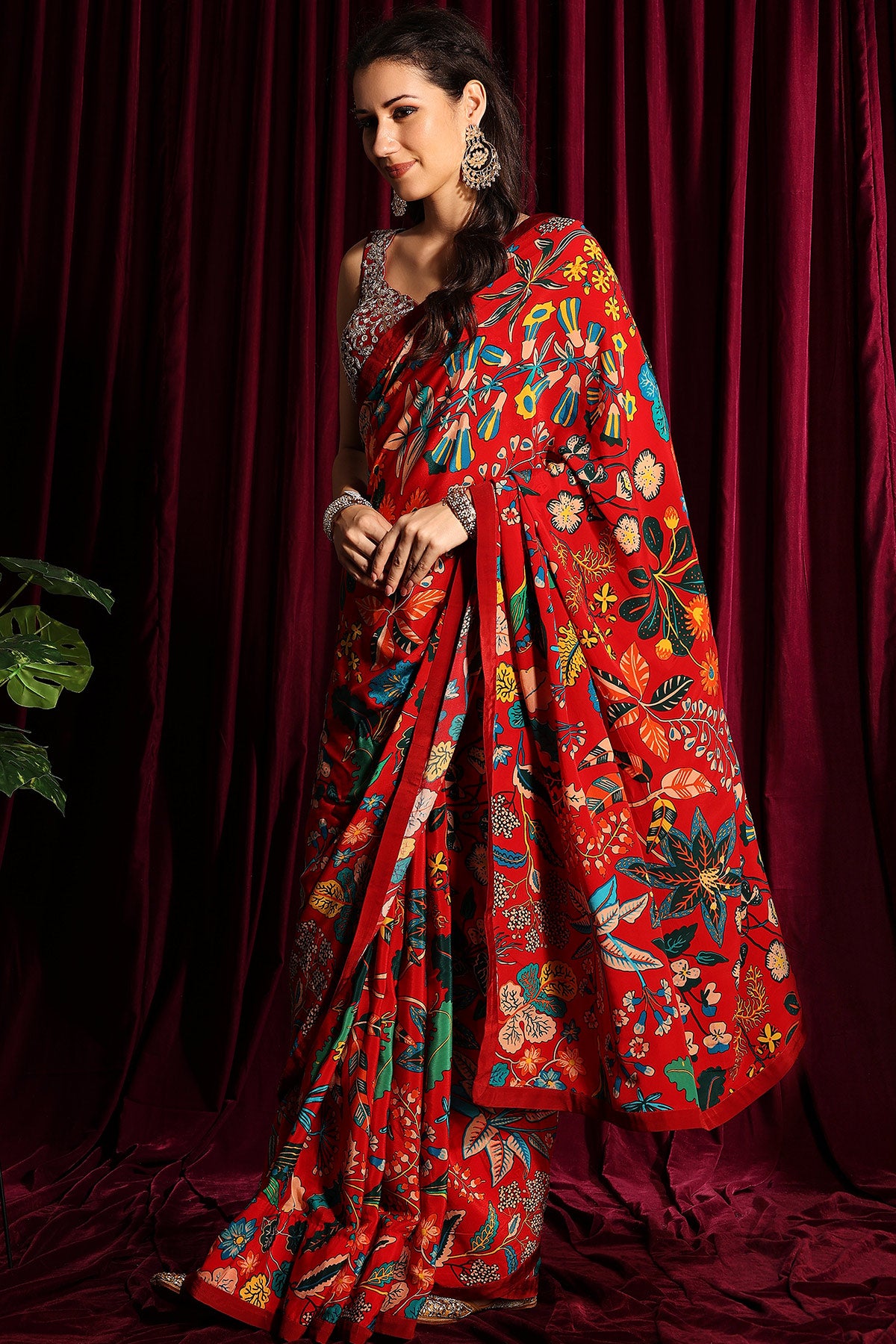 Red Sari