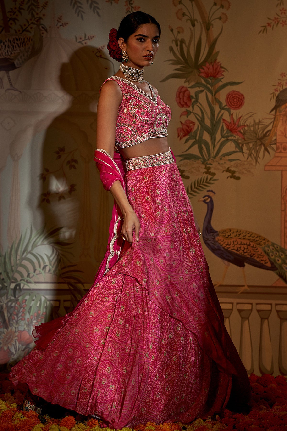 Rani Tiered Lehenga