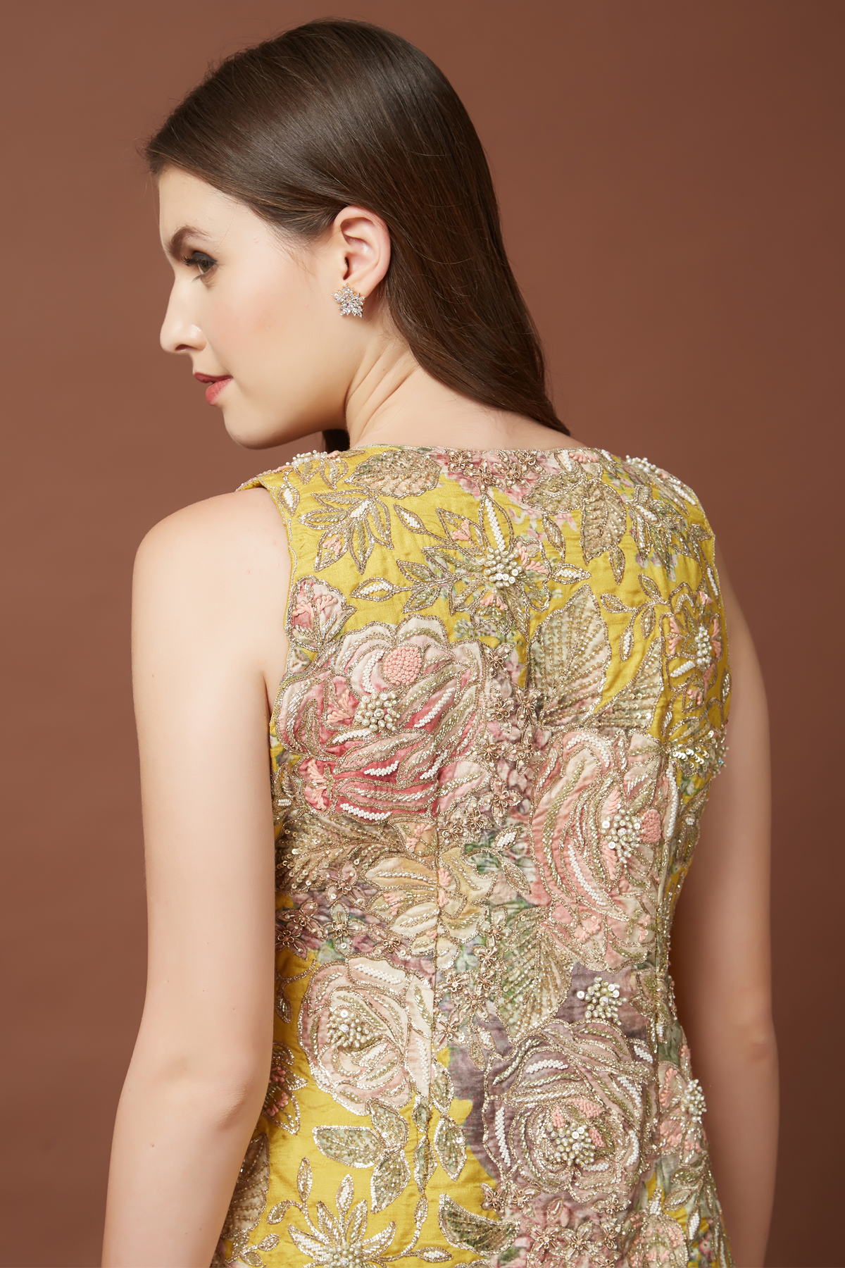 Short Jacket Anarkali set