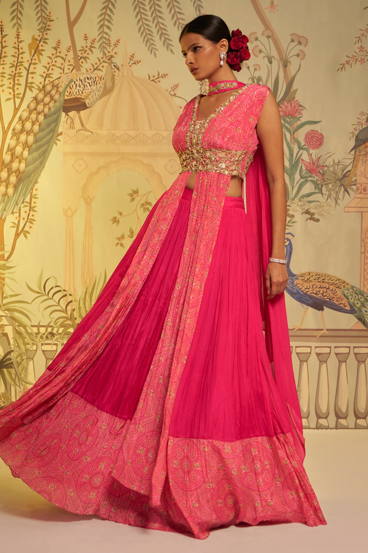 Rani Bhandhini Anarkali Lehenga