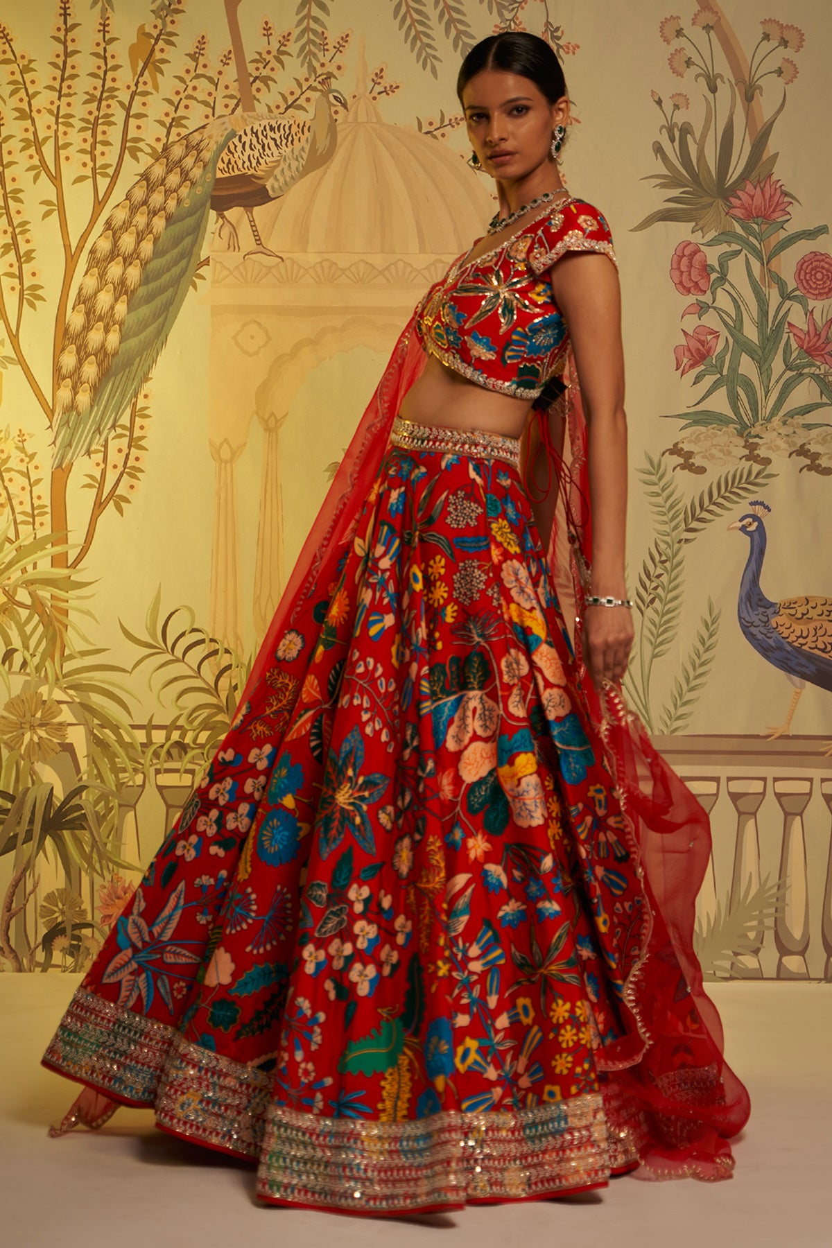 Sitara Raw Silk Lehenga