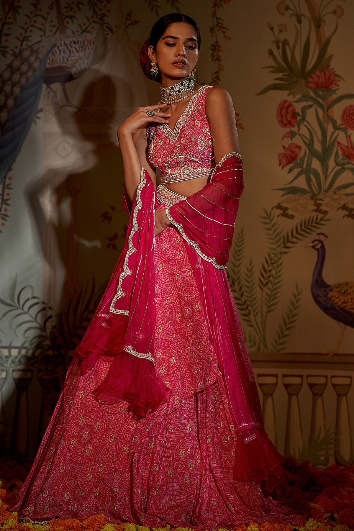 Rani Tiered Lehenga