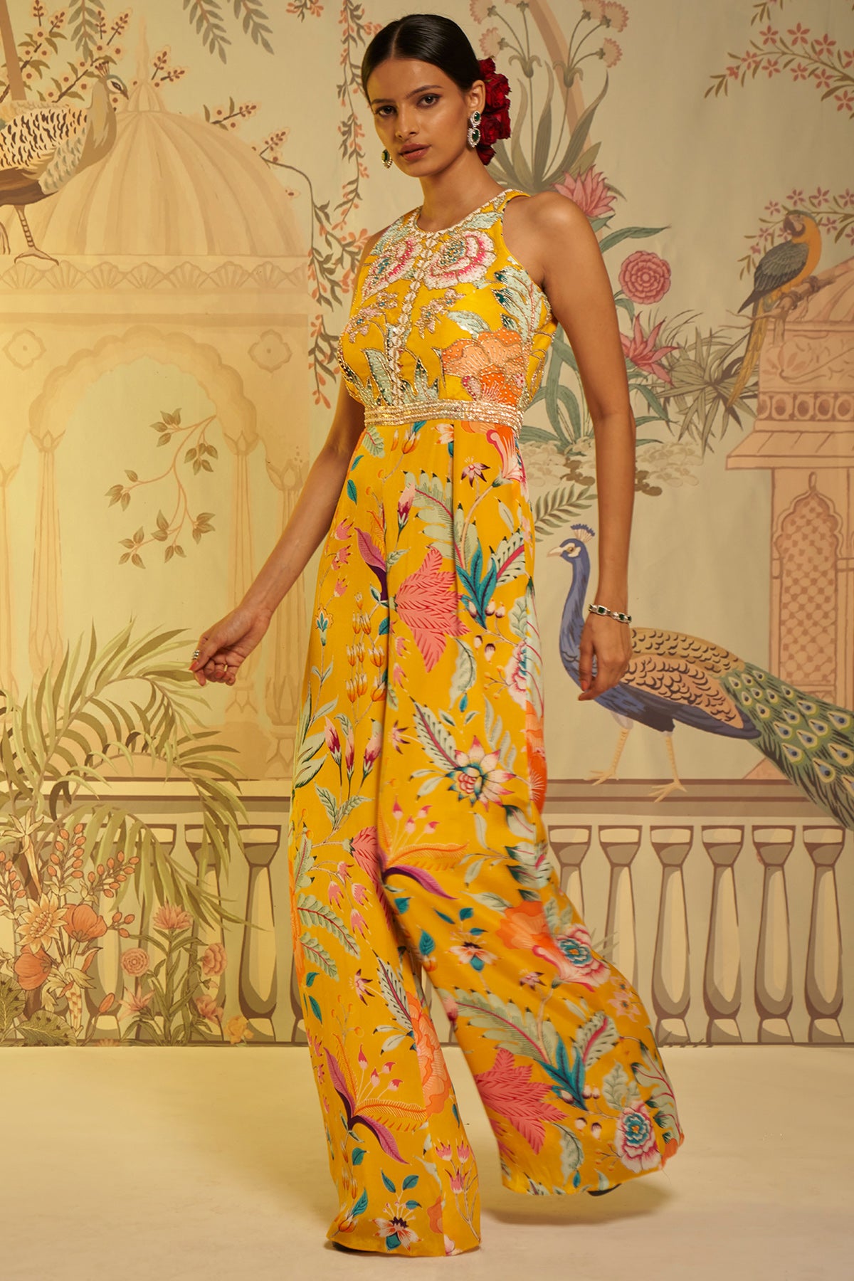 Amber Floral Jumpsuit
