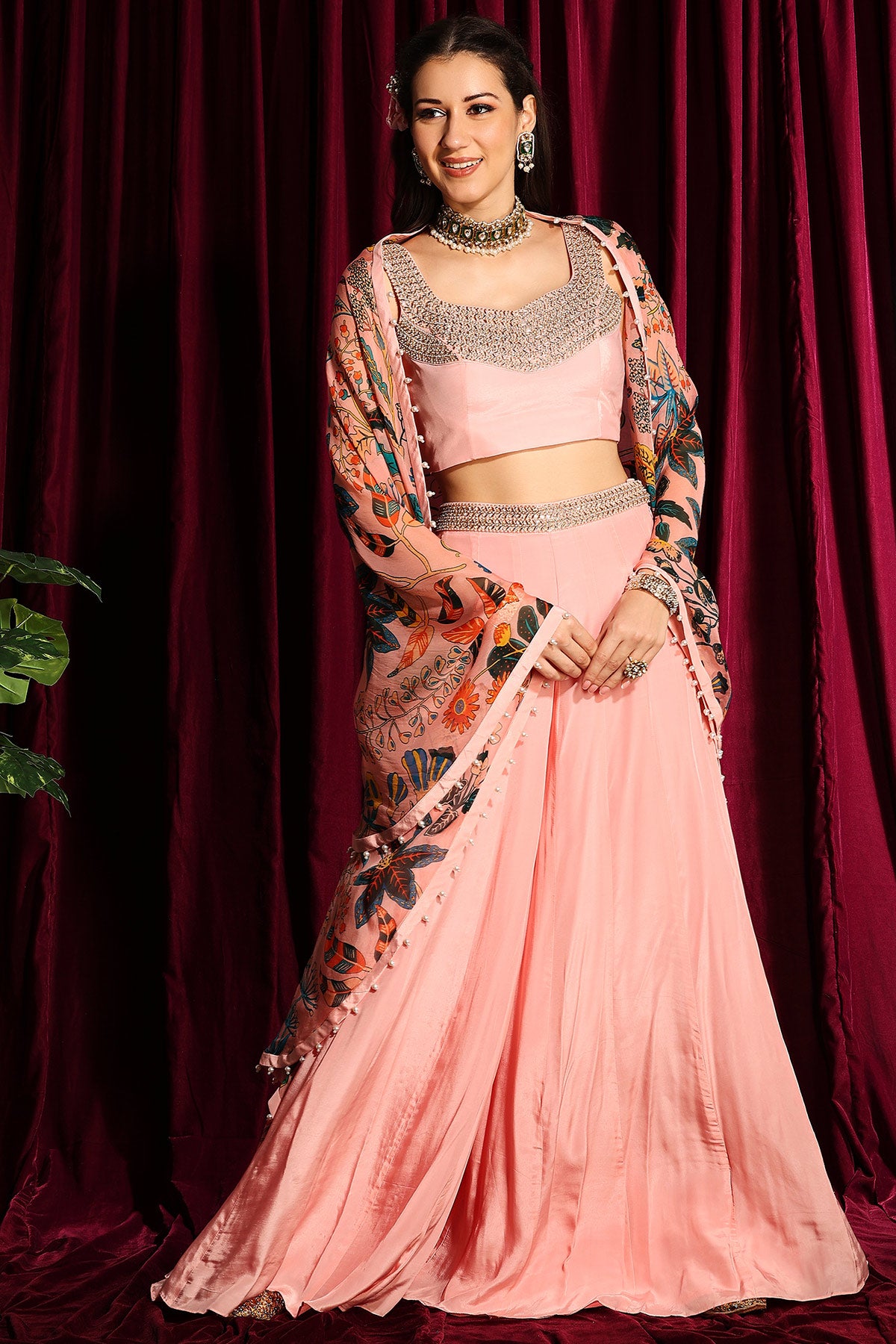 Pearl Cape set blush