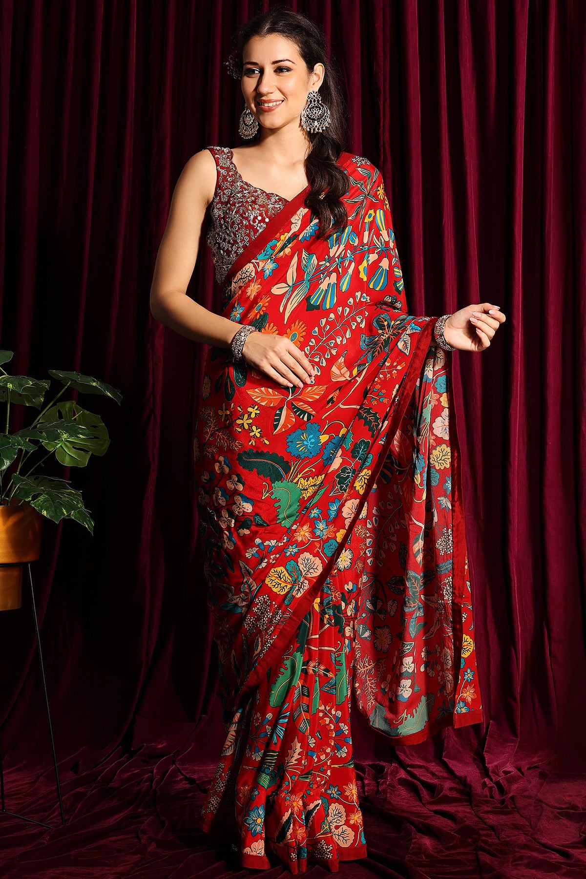 Red Sari