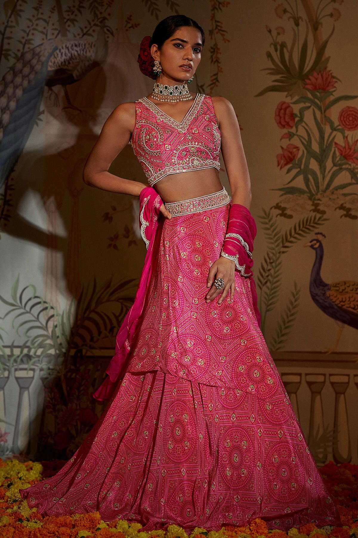 Rani Tiered Lehenga
