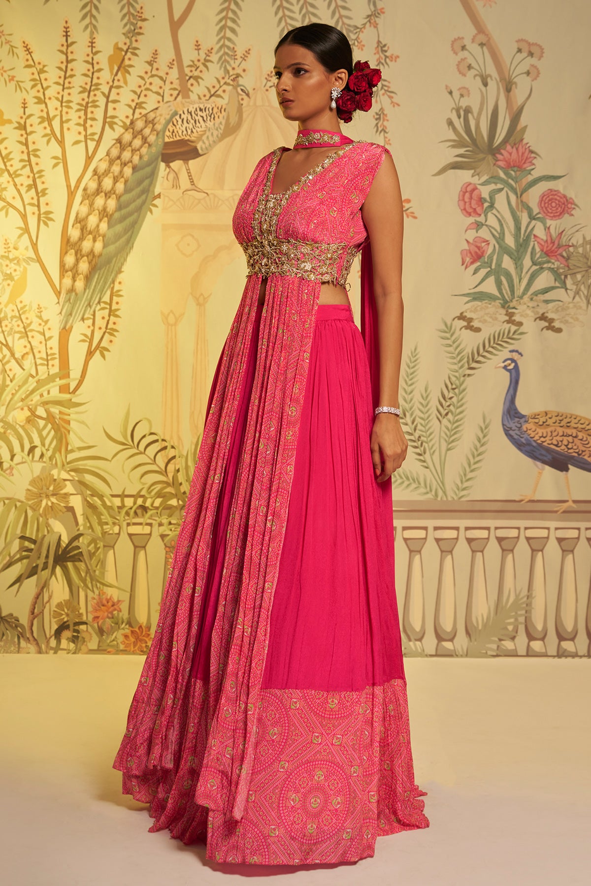 Rani Bhandhini Anarkali Lehenga