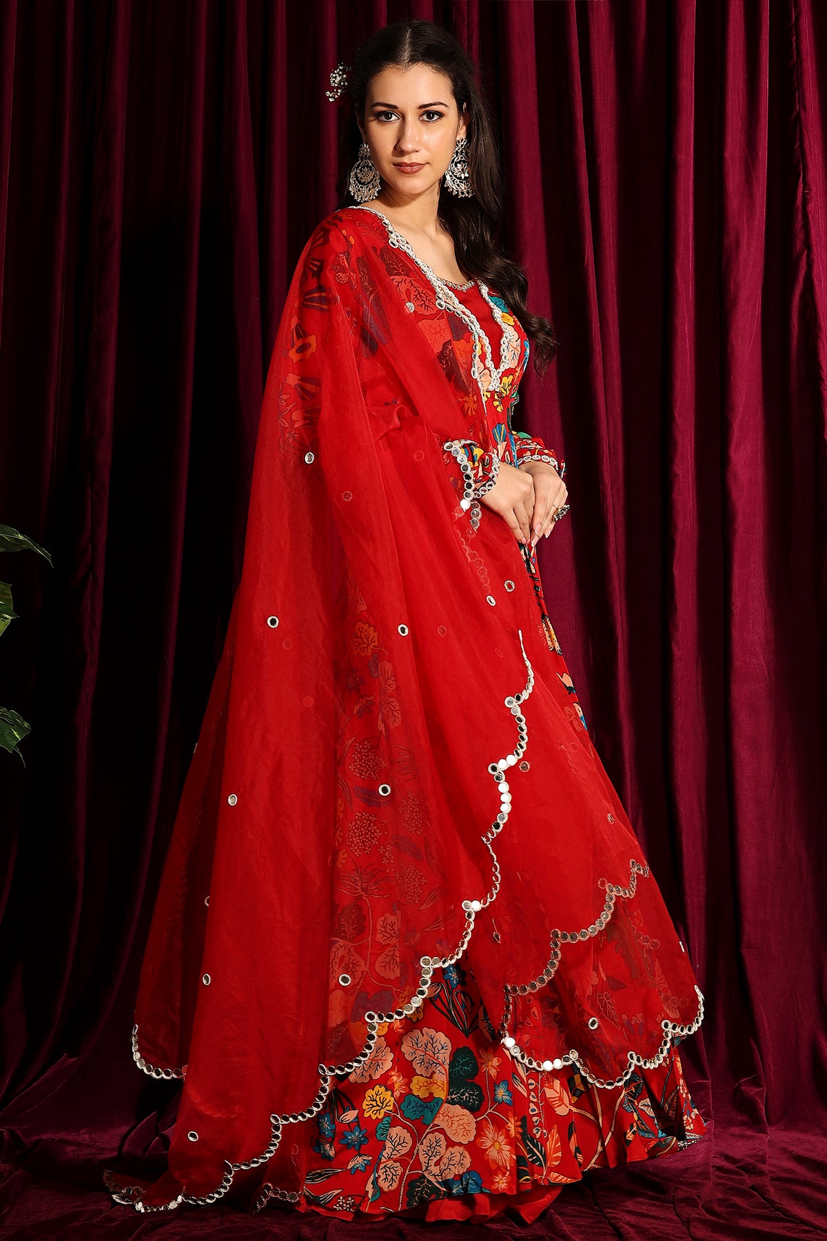 Scallop Anarkali