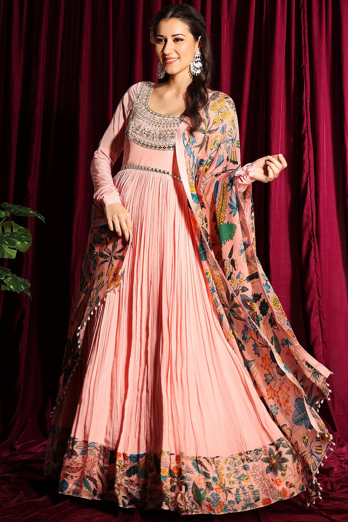 Sitara Gathered Anarkali