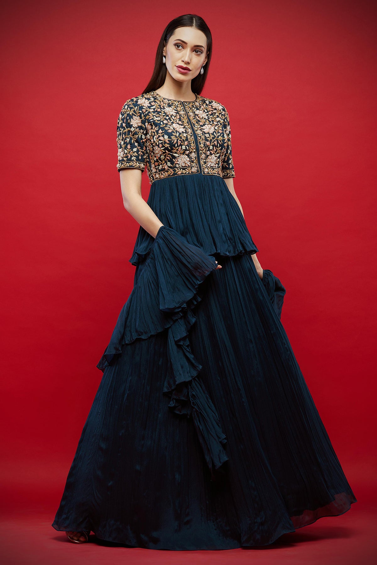Peplum Lehenga