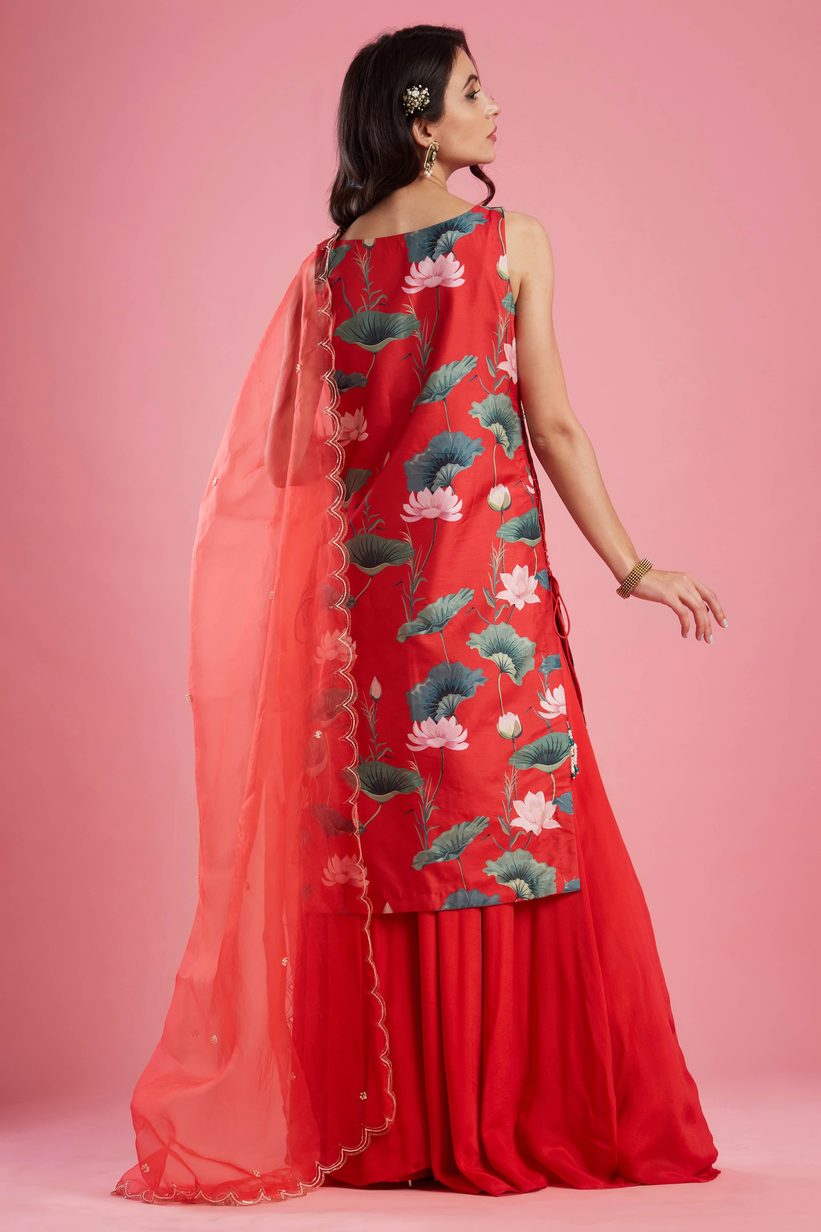 Straight Tunic Palazzo Set