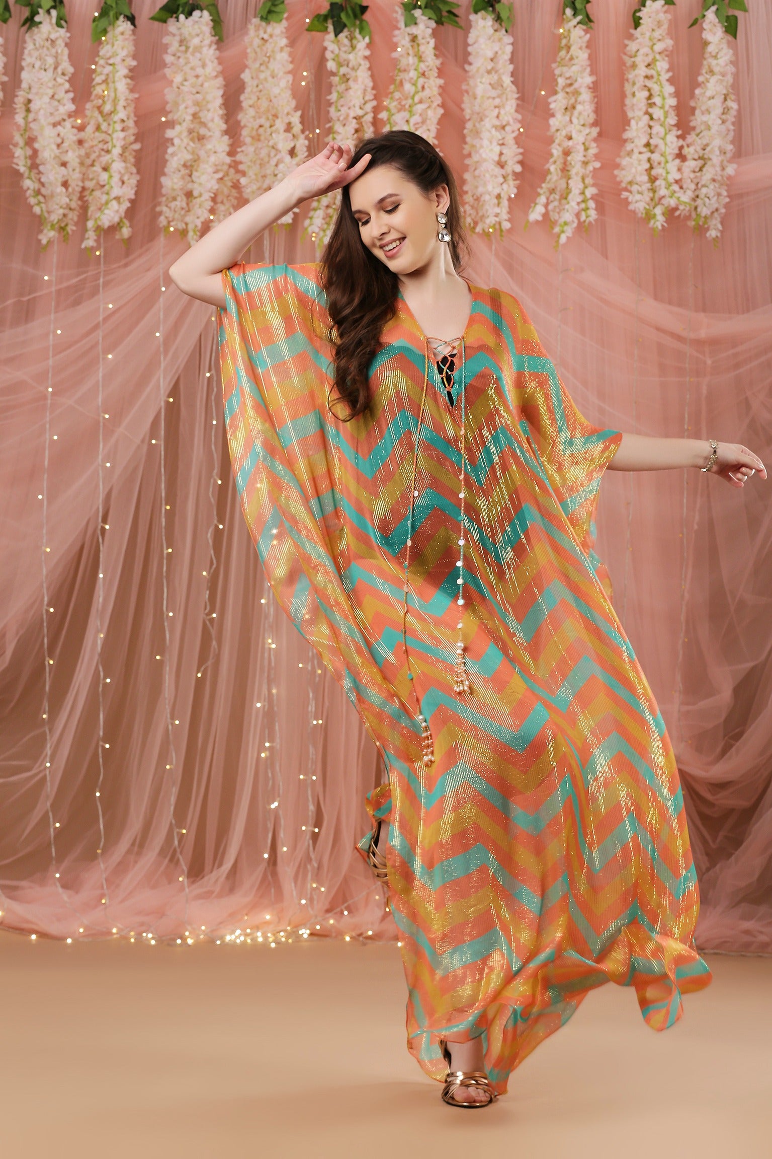 Chevron Kaftan