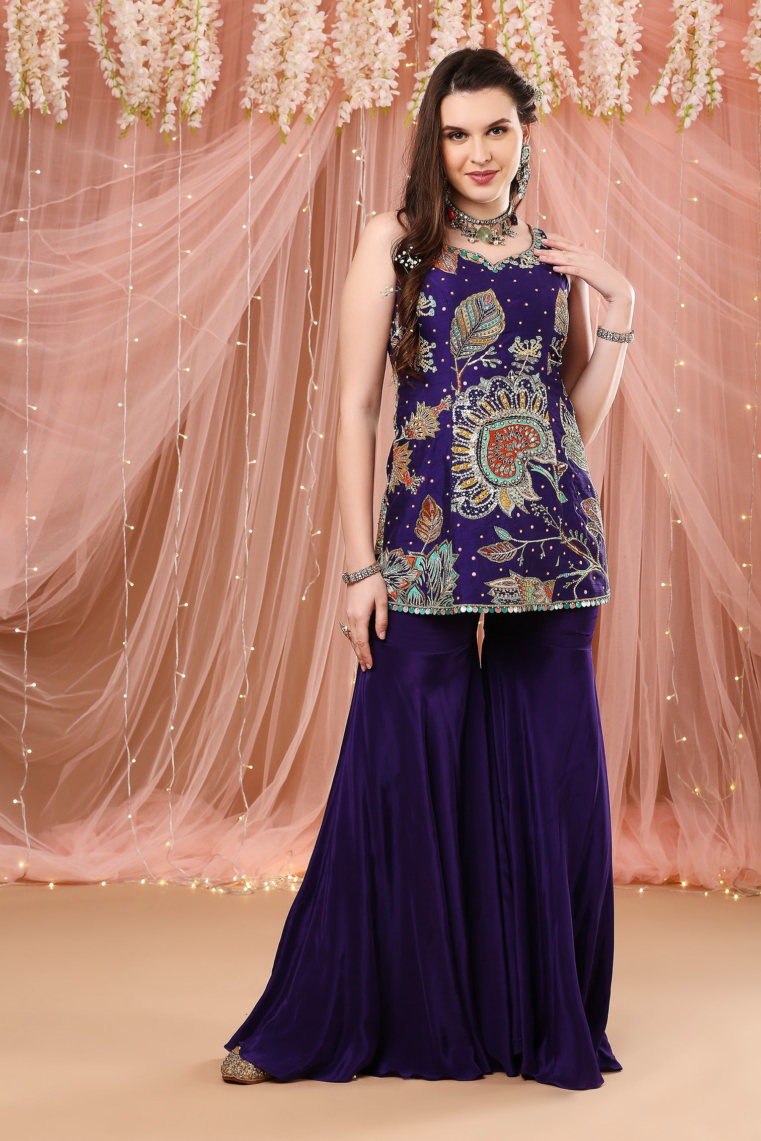 Bahaar Gharara Set