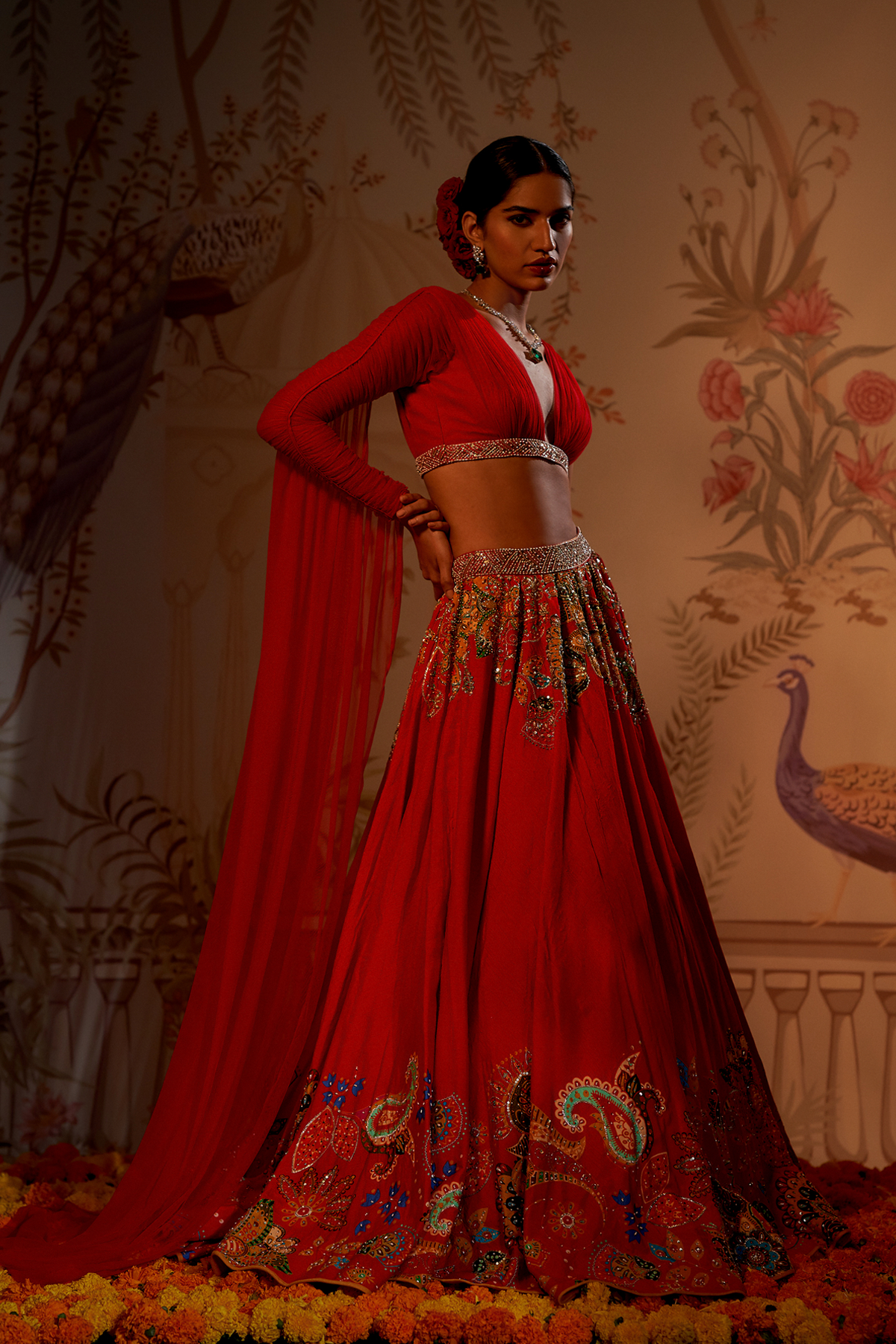 Phulvari Lehenga