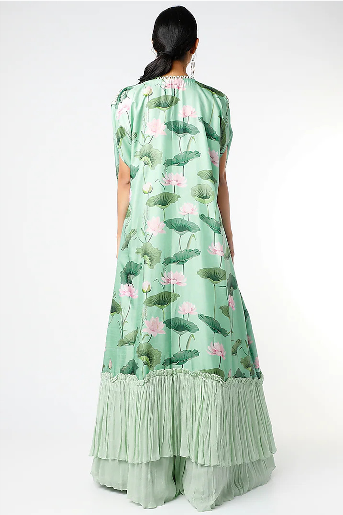 Printed Cape Lehenga