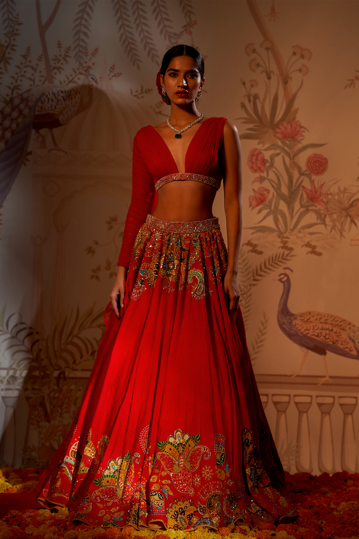 Phulvari Lehenga