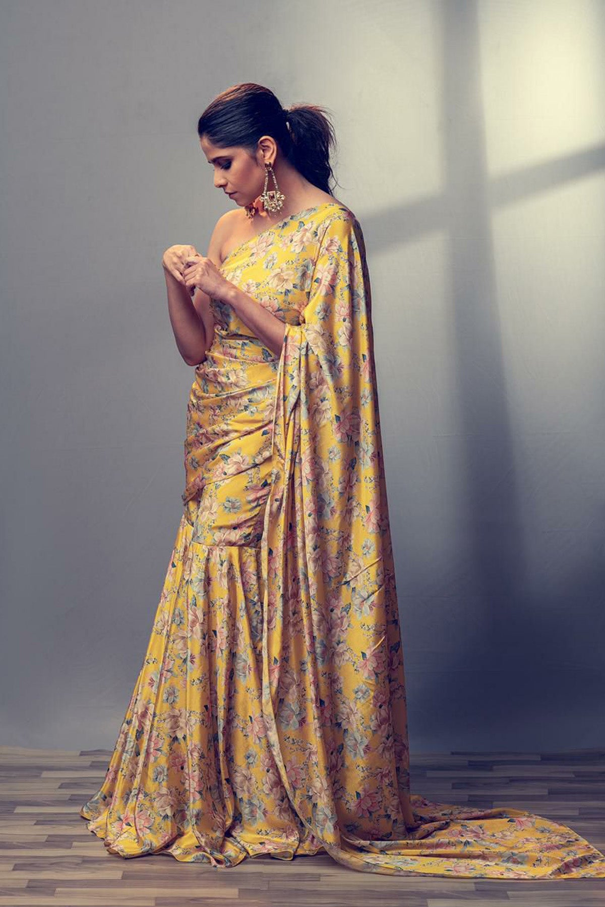 BAAGH GHARARA SAREE