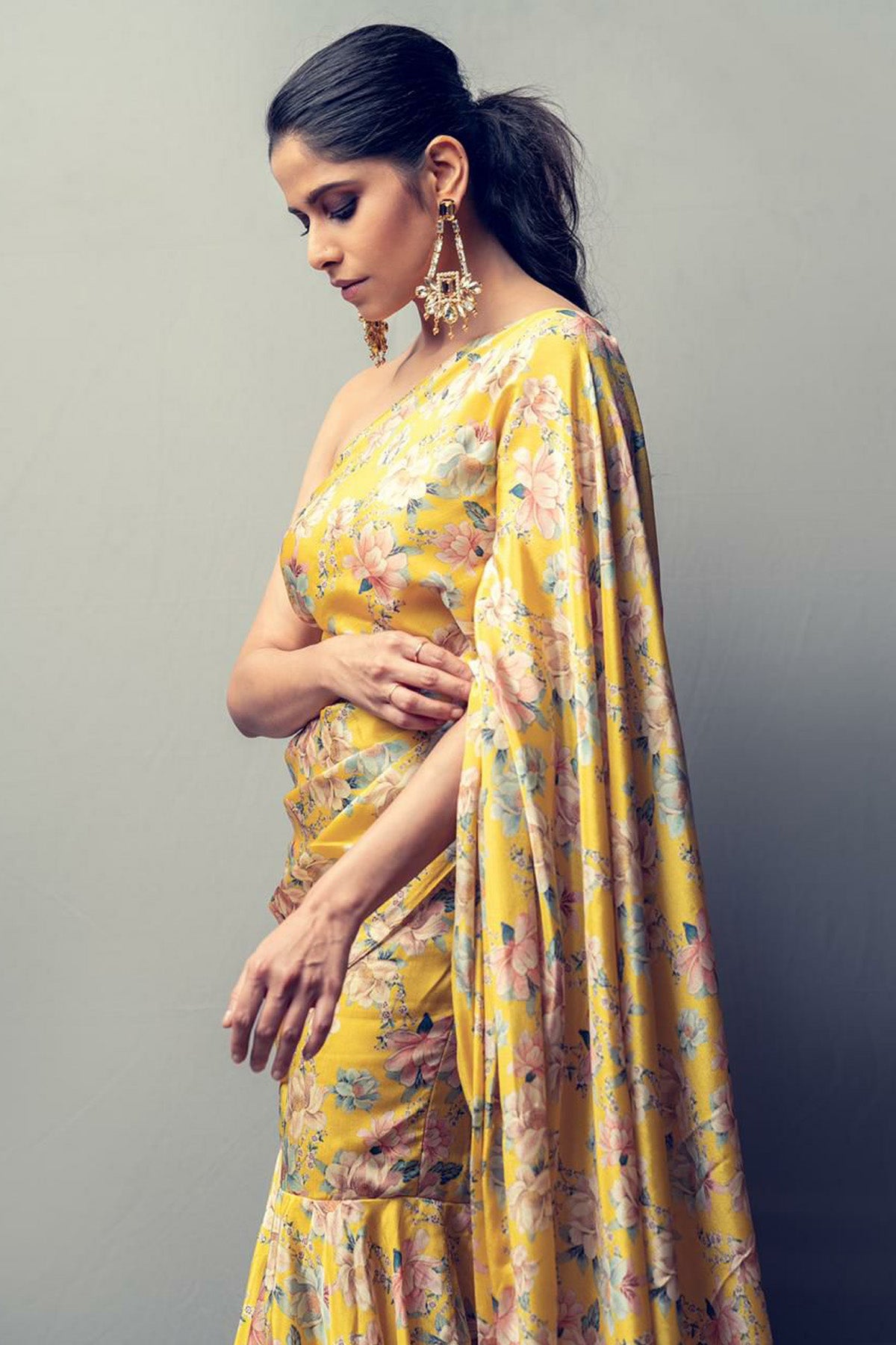 BAAGH GHARARA SAREE