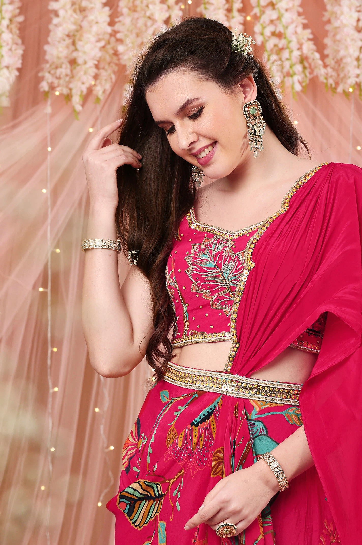 Rani Drape Pallu Set