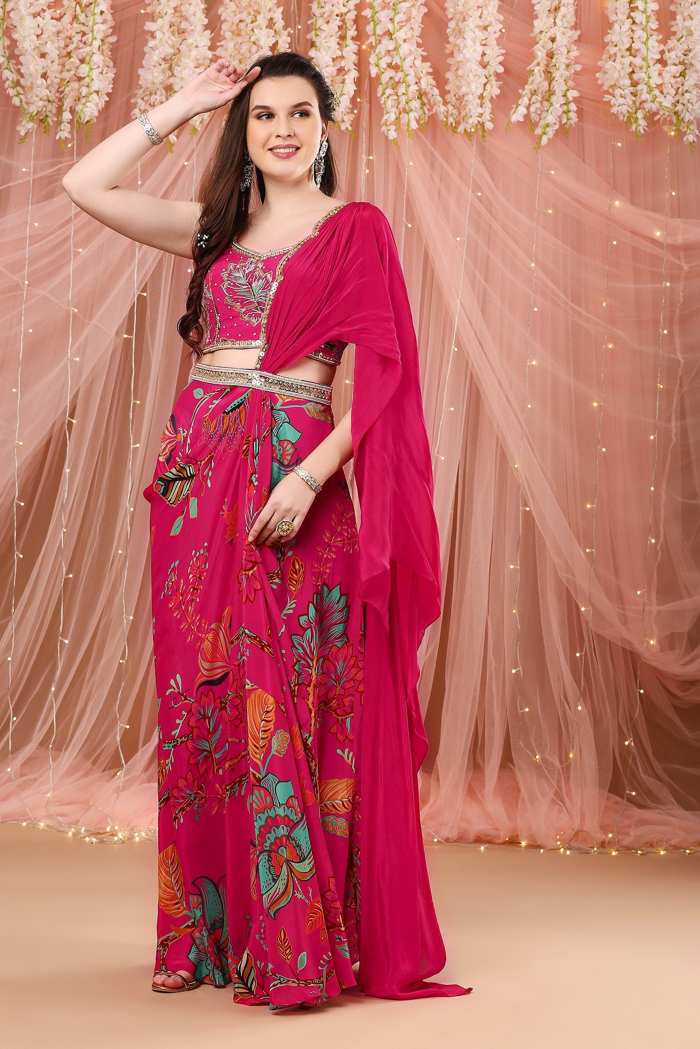 Rani Drape Pallu Set