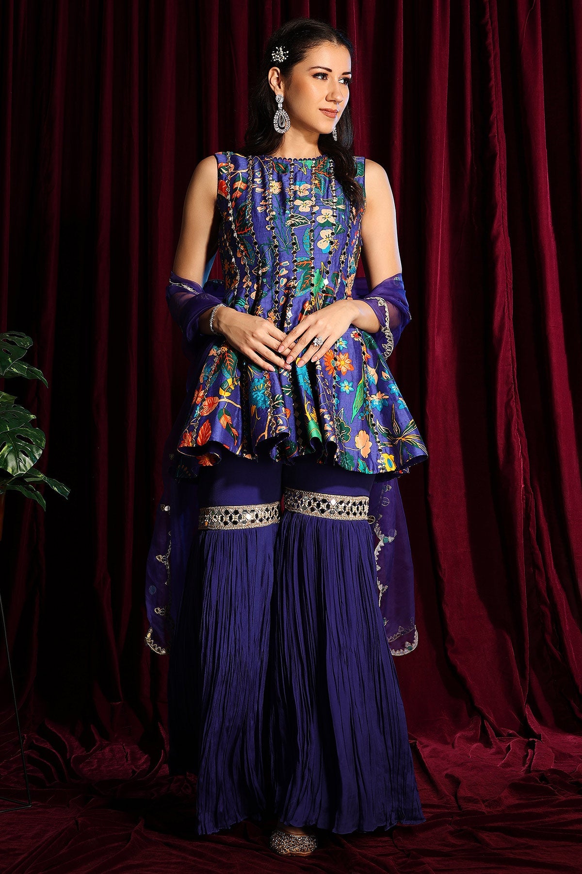 Peplum Gharara