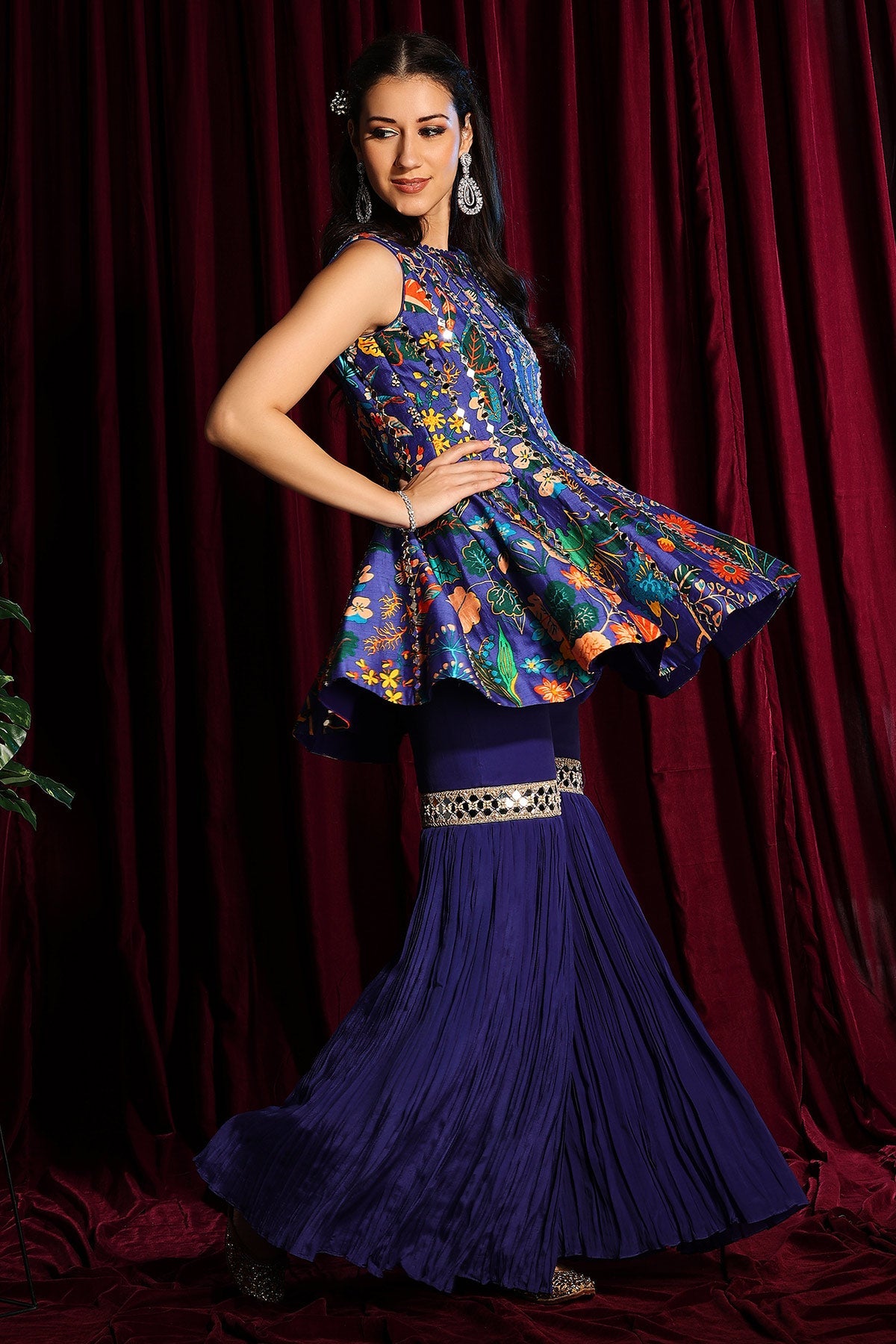 Peplum Gharara