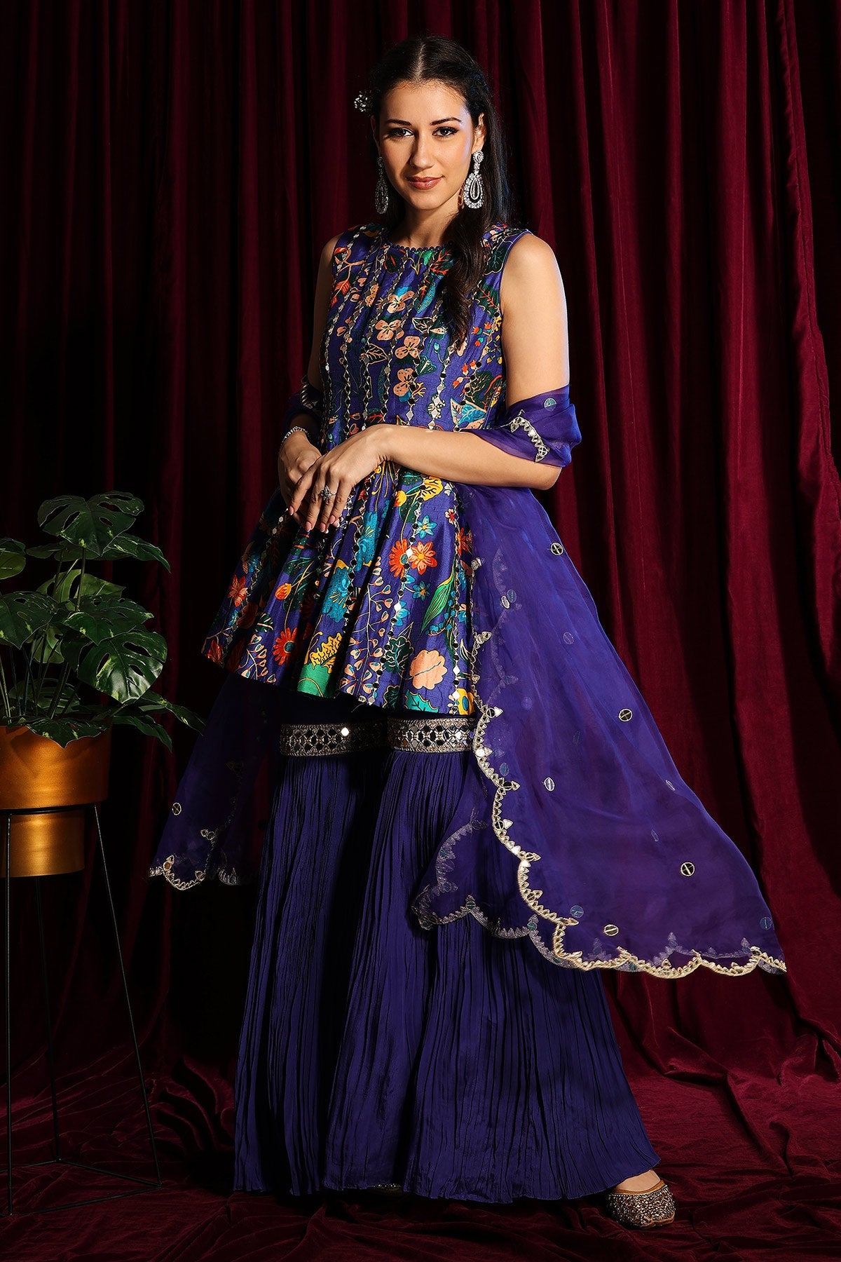 Peplum Gharara