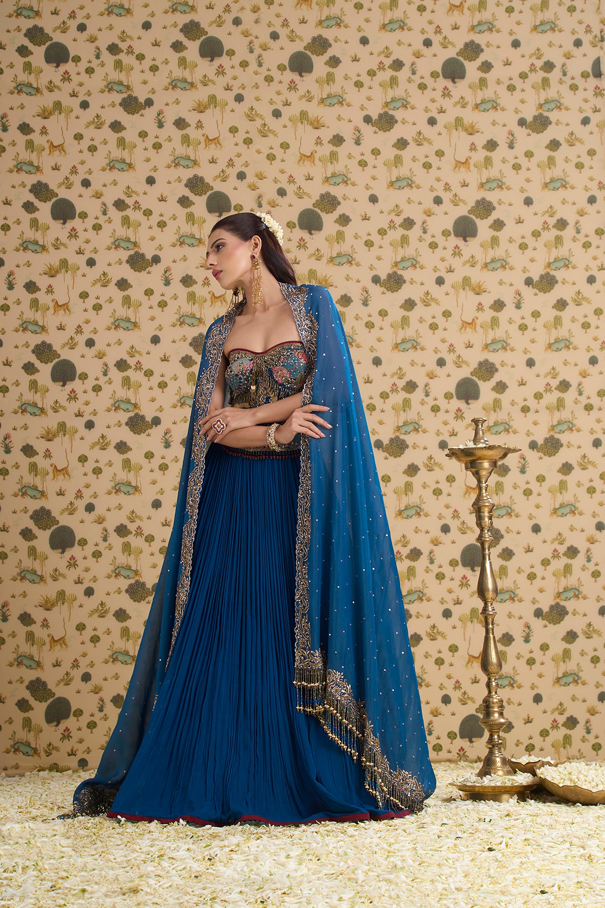 SAANJH CORSET LEHENGA