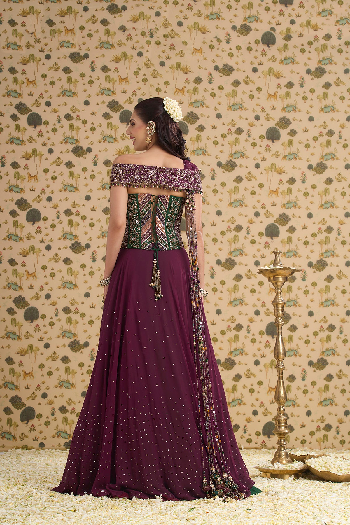 LATIKA CORSET LEHENGA