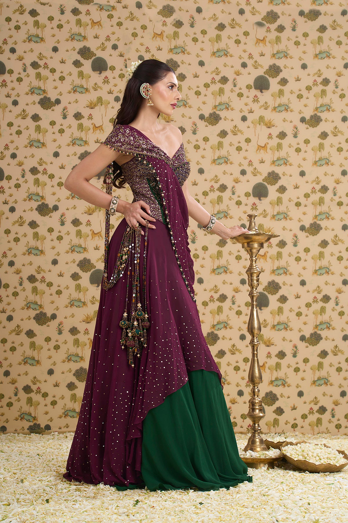 LATIKA CORSET LEHENGA