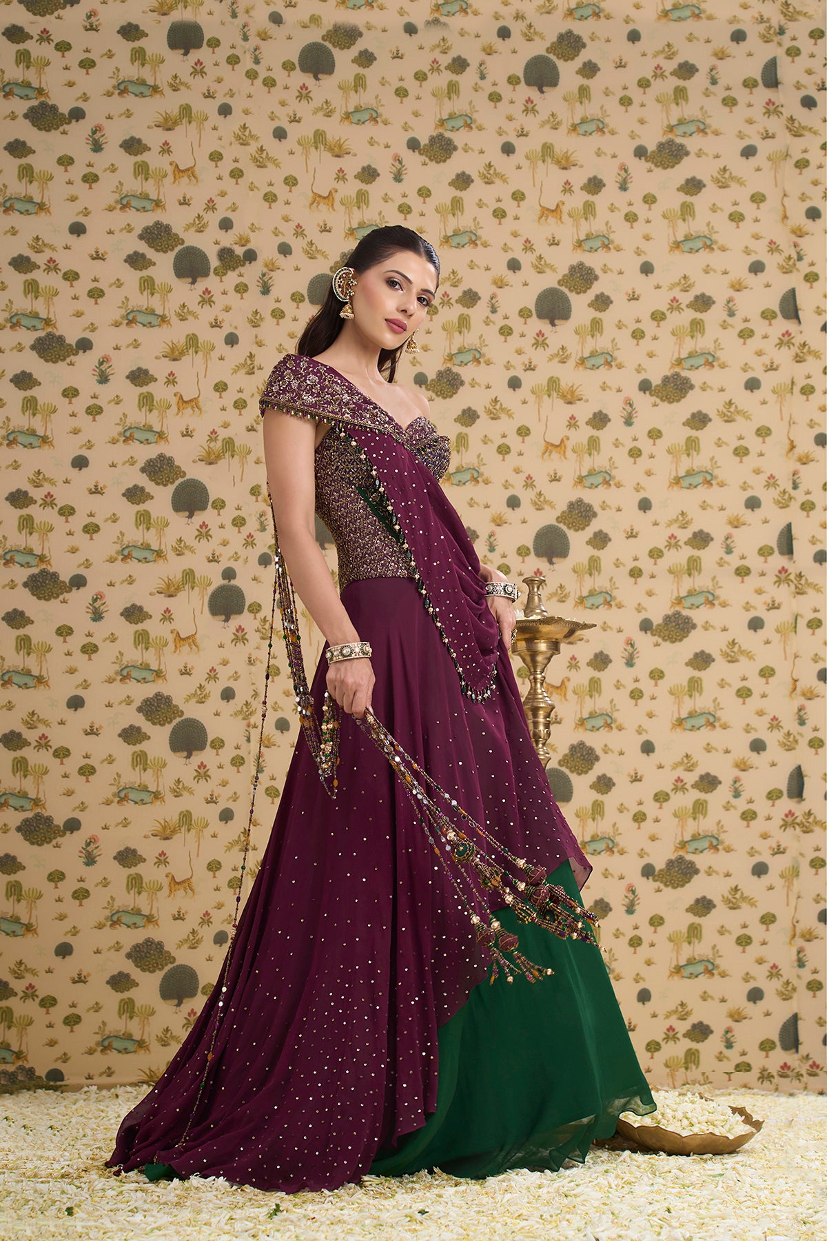 LATIKA CORSET LEHENGA