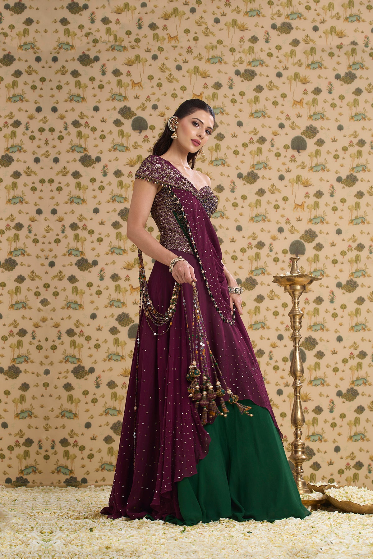 LATIKA CORSET LEHENGA