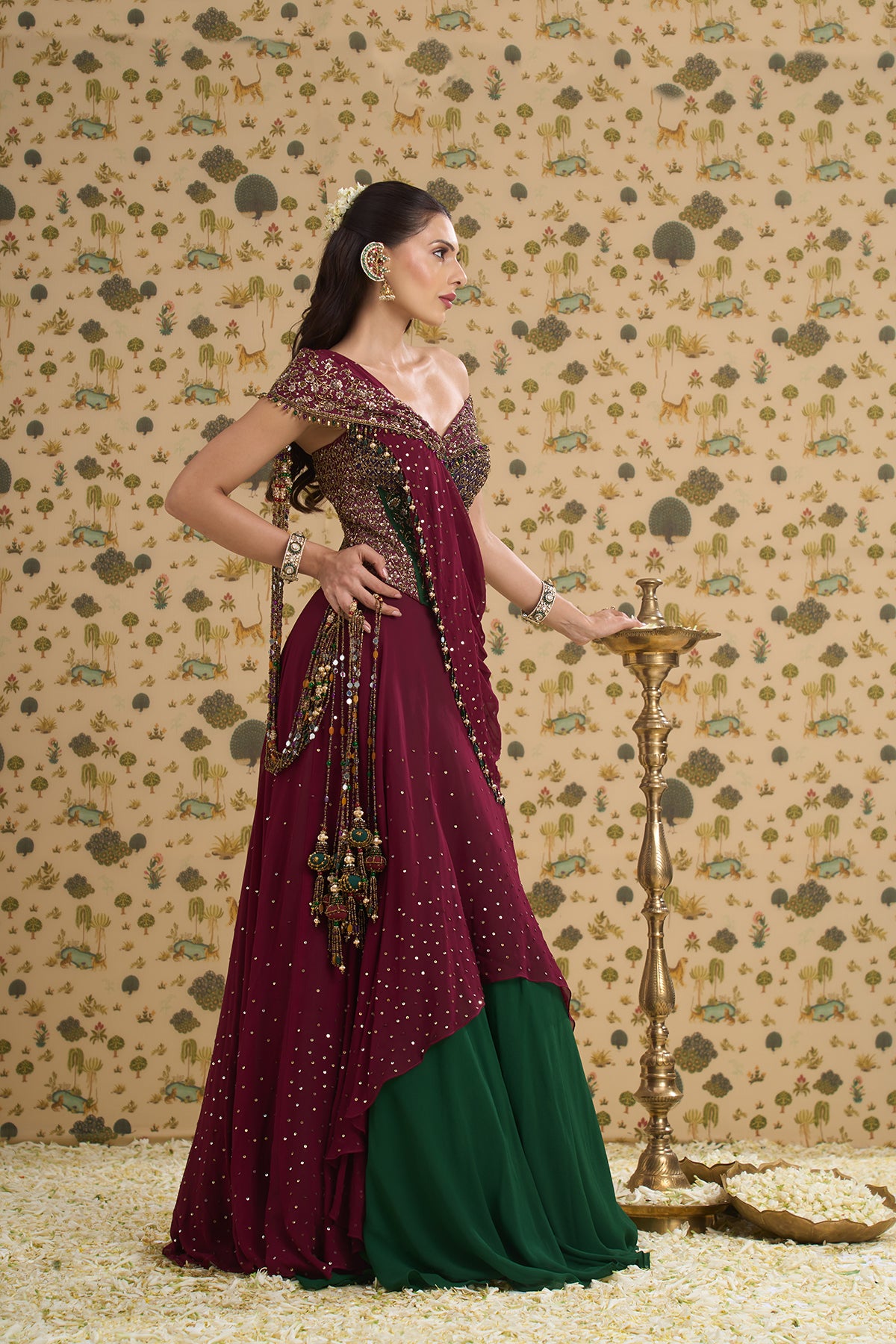 LATIKA CORSET LEHENGA
