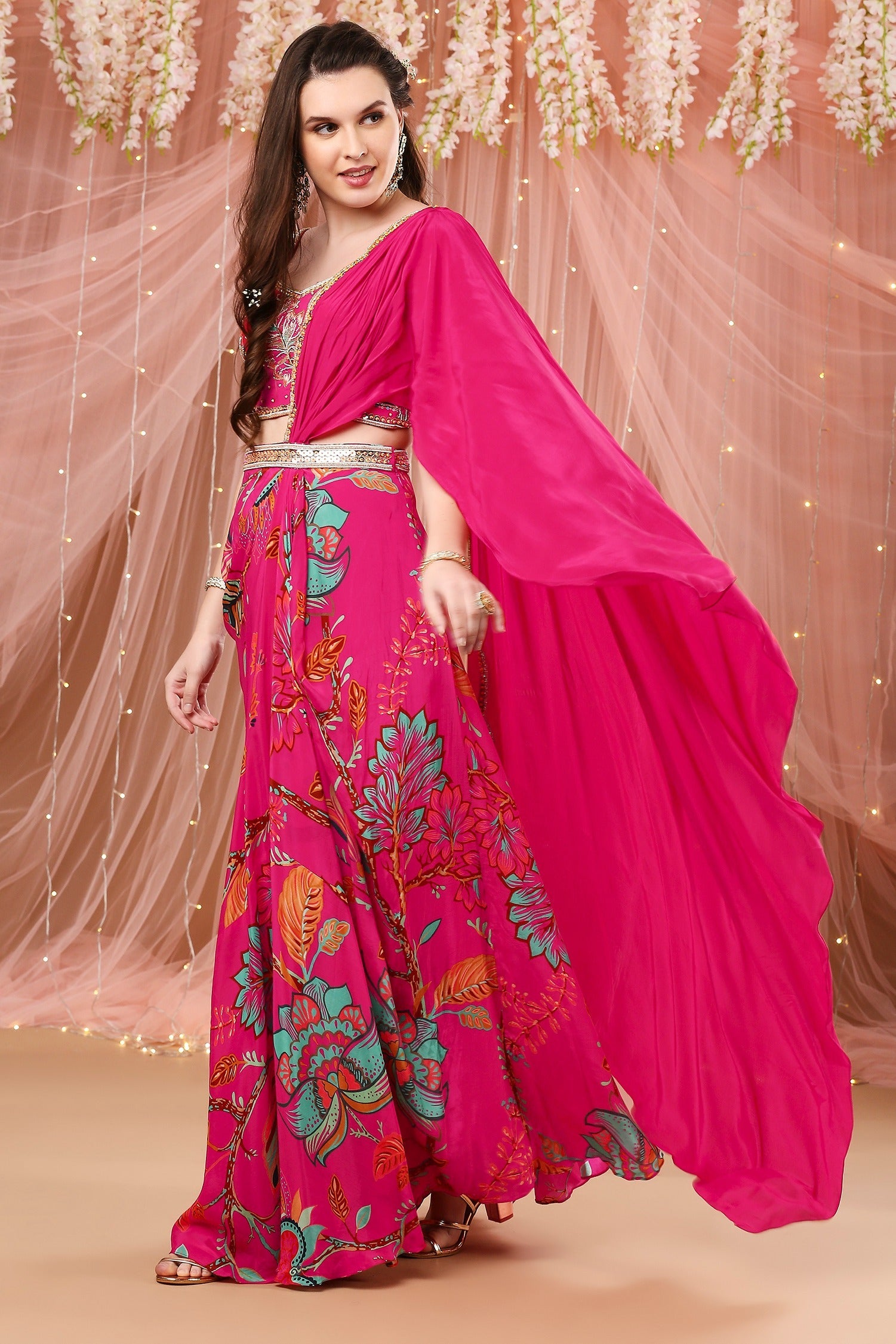 Rani Drape Pallu Set